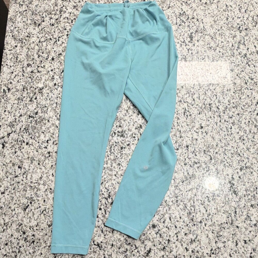 Lululemon Align High-Rise Pant 25" Womens Size 10 Tidal Teal Blue Green Nulu
